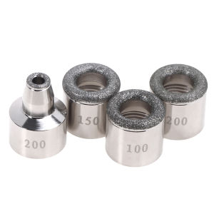 baoda หัวกรอเดอร์มาเบรชั่นสำหรับการเปลี่ยนหัวขัดผิวด้วยเพชร100 150 200 #