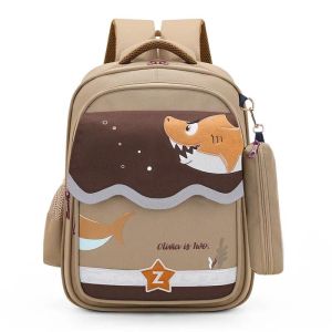 COD TAS Ransel Anak Terbaru Fashion Remaja Tas Sekolah Motif Kartun HIU BELI 3 GRATIS 1
