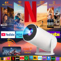 FEINODI Mini Projector, Portable Projector with Wifi and Bluetooth, Built in Apps, Support 4K 1080P, 180° Rotation, Auto Keystone, Movie Projector Compatible With HDMI/USB/TV Stick/Smartphone/Laptop. 
