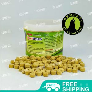 SEMPATI Livertrans Topsong Top Song Livertran Multivitamin Merpati Pil Burung Dara Puter Derkuku Livertrans Jamu Vitamin Obat Penguat Fungsi Hati LVRTRS