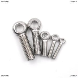 [COD] ZNPNXN 5pcs stainless STEEL Machinery Shoulder Lifting Eye Bolt M5 M6 M8 M10 M12