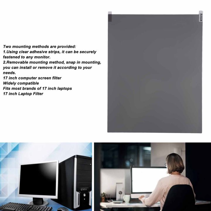 Pellicola Antiriflesso Schermo Koelaa Pellicola Protettiva 17 Pollici Anti Luce Blu - Antiriflesso, Per Laptop 16:10 Pellicola Antiriflesso Rimovibile