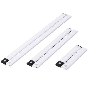 【SG Stock】Rechargeable Motion Sensor LED Light 3 Color Dimmable Under Cabinet Closet Light
