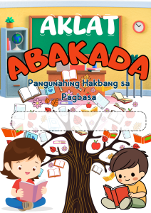 ABAKADA Pangunahing Hakbang sa Pagbasa A5 Size Book