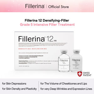 Fillerina 12 Densifying Filler - Grade 3/4/5 12HA Facial Wrinkle Care Densifying Intensive Anti-aging Filler Treatment