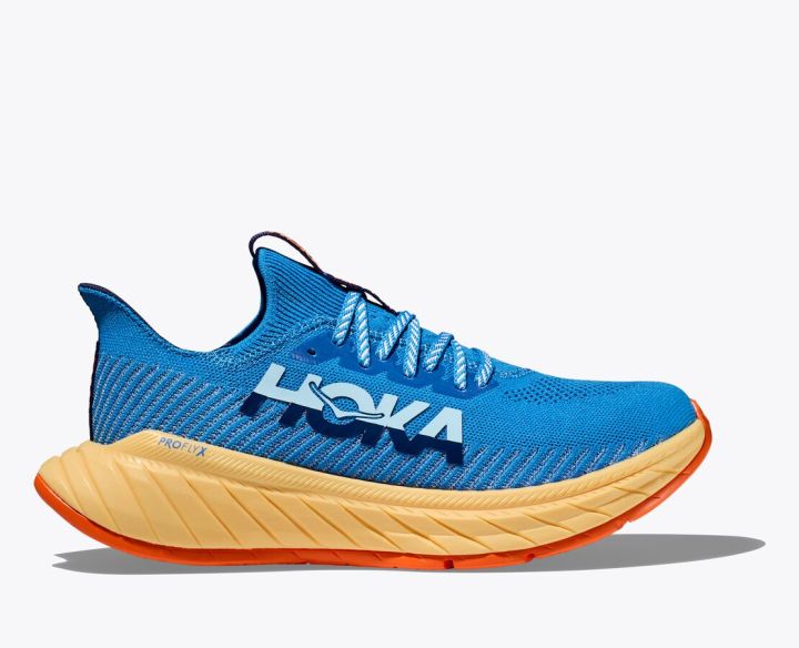 Hoka Carbon X Mens Coastal Sky Bellwether Blue Men'S