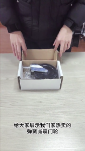 Spring Loaded Gate Caster Replacement Garden Gate Wheel Wear Resistant Gate Spring Shock Absorption Wheel Enduring