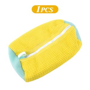 SG Seller Washing Machine Shoe Care Bag Shoe Bag Washing Machine Shoe Health Care Bag Shoe Washing Bag Cotton Laundry Net Fluffy Fibers Easily remove Dirt Anti-Deformation Shoes Clothes