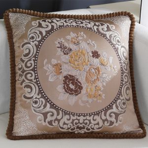 European Pillow Cover / Sarung Bantal Sofa Mewah Premium Emboss Tebal