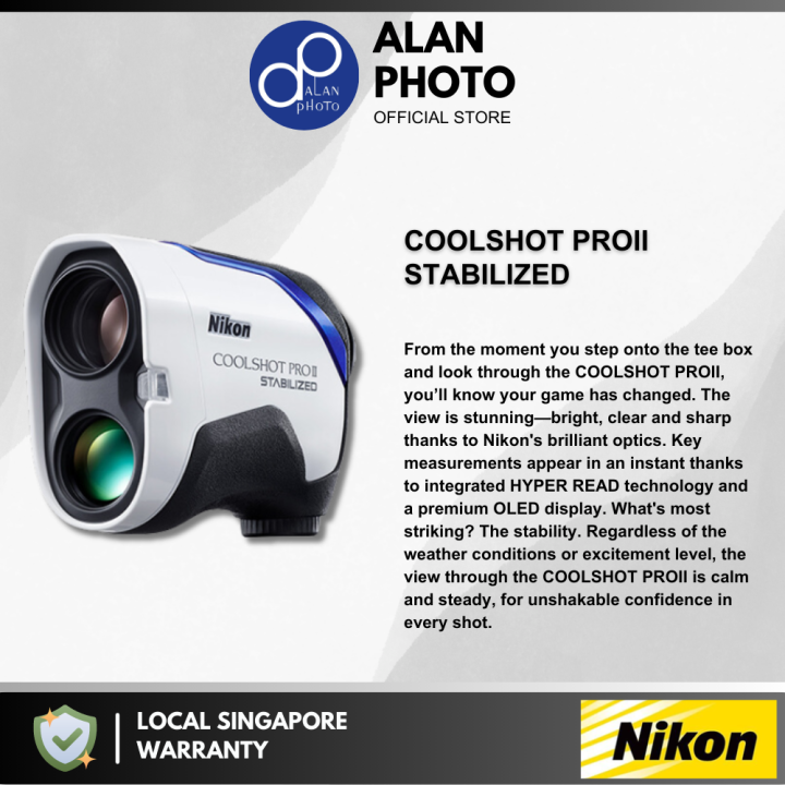 Nikon COOLSHOT PROII STABILIZED 早かれ