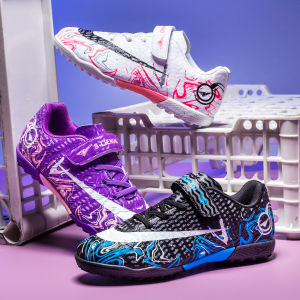 Childrens Soccer Shoes Soccer Cleats for Kids & Youth Lightweight Football Shoes for Firm Ground  Training Cleats Sneaker