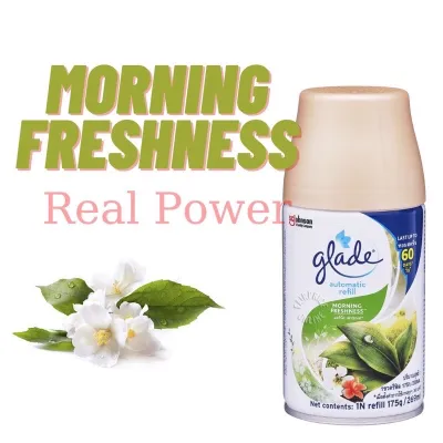 Lõi xịt thơm phòng tự động Glade 175g/269ml có 9 hương