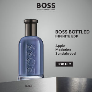 BOSS Bottled Infinite Eau de Parfum for Men - Apple Mandarine Sandalwood - Aromatic Woody Perfume | by HUGO BOSS Fragrances