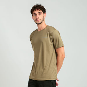 Uptimaze Kaos Jersey Dry Fit Olahraga Running Gym Tennis - Olive