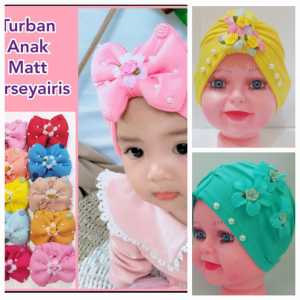 Turban bayi paket FYP isi 3 pcs warna RANDOM cod lebih nyaman