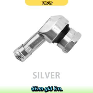 YIBAR 1 cái xe máy rim lốp bánh xe phụ tùng van khuỷu tay 90 độ góc xe máy bánh xe lốp không săm van xuất phát rim Bánh xe phần