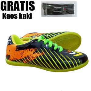 Sepatu Futsal Anak Laki Laki Perempuan Usia 2 - 5 Tahun PAUD TK SD Nomor Size 28 29 30 31 32 33 34 35 36 37-KIDZTUBS1505111723