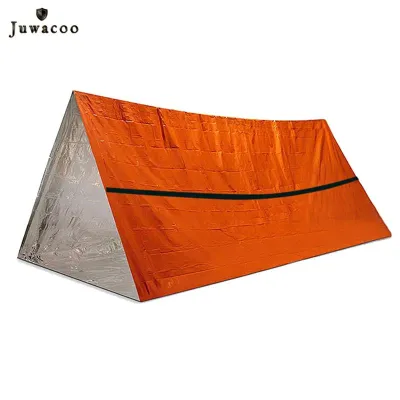 Juwacoo-1 Piece Portable Ultralight Tent Outdoor Rescue Waterproof Emergency Survival Tent 240X150Cm
