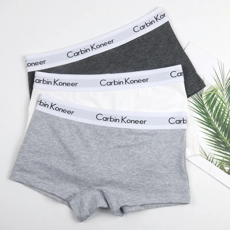 Carbin Koneer Women's Boyshort Panties Seamless Cotton Underwear