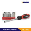 BỘ DỤNG CỤ MÁY KHOAN CẦM TAY HAKAWA HK-850 GỒM 88 CHI TIẾT SỬA CHỮA ĐA NĂNG  - HÀNG CHÍNH HÃNG - BẢO HÀNH 2 NĂM. 