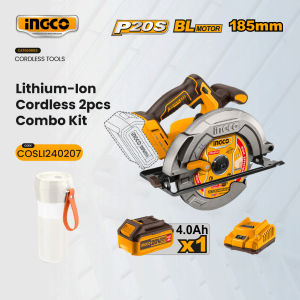 Ingco 20V Lithium-Ion Cordless Circular Saw Handheld Cutting Tool ICPT