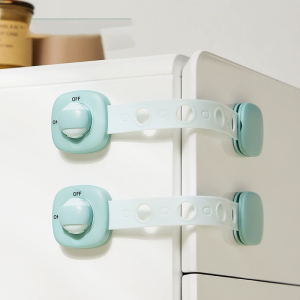 Baby Safety Lock Drawer Lock Refrigerator Sliding Door Anti-unlock Kitchen Safety Wardrobe Lock Multi Angle Sturdy