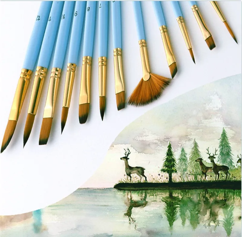 1Pcs Artist Hand-Painting Drawing Brushes Professional Watercolor Brush Pen  for Water Color Painting Drawing School Art Supplies - Price history &  Review, AliExpress Seller - Seamiart Painting Material Store