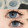 [✅COD] MYSTICEYES  SOFTLENS HIMALAYA SERI BLUE COLOR LENSA MINUS -0.00-6.00 14.0 MM. 