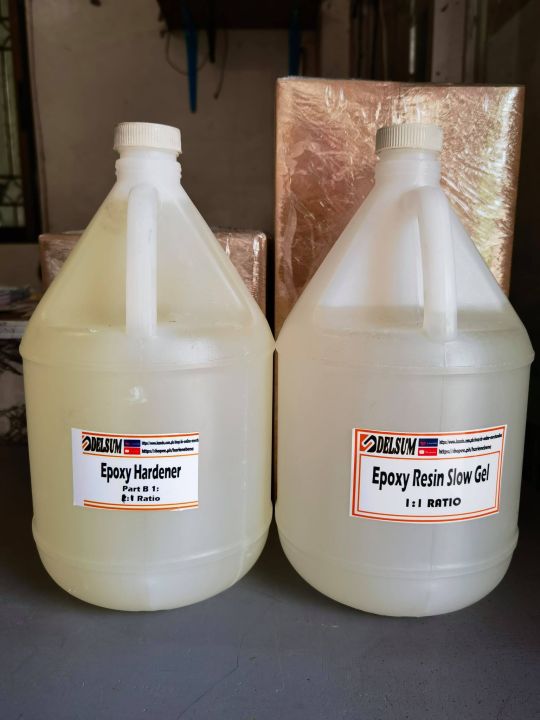 How Much Is A Gallon Of Epoxy EPOXY RESIN GALLON X GALLON RATIO 1:1 | Lazada PH