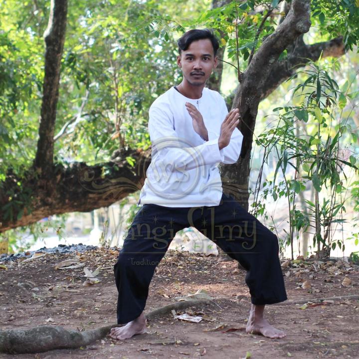 Celana Cingkrang Sirwal Pangsi - Celana Silat Hitam - Celana Pangsi ...