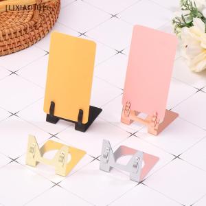 [LIXIAOJU] Metal Price Tag Label Clip Table Top Number Snap Food Name Card Sign Holder For Retailing Store Supermarket