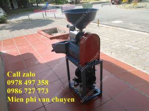 Máy xay lúa có lắp lọc sạn động cơ 3 pha