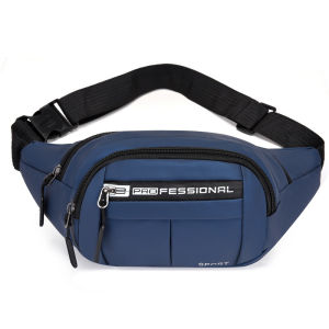 Adjustable Waist Packs for Men Waterproof Outdoor Leisure Sports Crossbody Chest Black/gray Bag Large Capacity