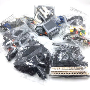 520pcs MOC Education Student Building Blocks DIY Grading Robot Kit Battery Powered Up Technical For Teenagers Compatible 9686