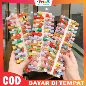MALL - Jepit Rambut Anak Perempuan Set 5Pcs Premium Karakter Motif Fashion Korea Lucu KCR31