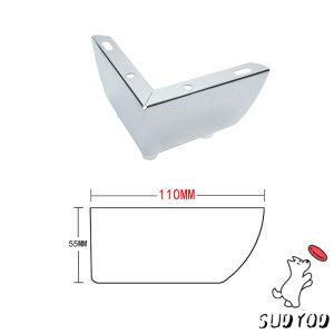 Sudyod【มีสินค้าในสต๊อก】 ขาเหล็กฉาก ขาโซฟา ขาเตียง อะไหล่โซฟา ราคา 1 ชิ้น ขาเฟอร์นิเจอร์ สูง 5.5cm Furniture Leg