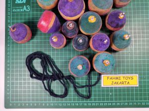 20 PCS MAINAN PANGGAL KAYU gangsing kayu tali