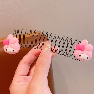 Seeko Childrens Hair Comb Headband For Kids girl Cartoon Ponytail Clip Children Buckle Fixing Hairpin