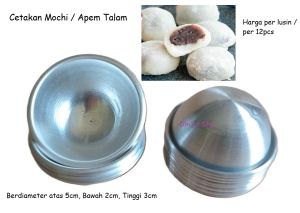 Cetakan Kue Mochi Ukuran 5cm 6cm 7cm