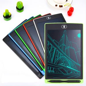 (Wanjia88) Papan Tulis Anak LCD Drawing 8.5 Inch Tablet Papan Tulis Gambar