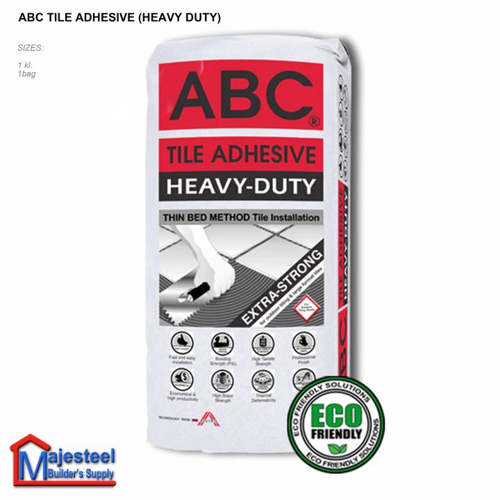 25KG ABC HEAVYDUTY Tile Adhesive Ceramic Thin Bed Method Tile
