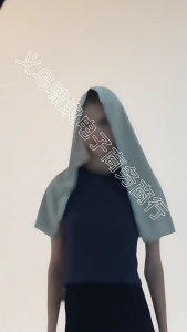 Breathable Sun Guard Shawl Quick Drying Headscarf for Beach Vacations and Daily Commute