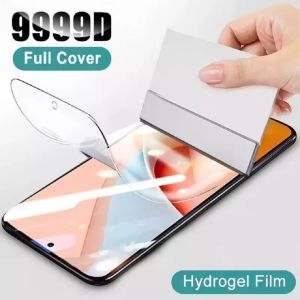 Anti Gores Jelly Hydrogel Clear REALME X XT X2 X2 Pro X3 Super Zoom X50 X50 Pro X60 X60 Pro X70 X70 Pro Full Screen Protector