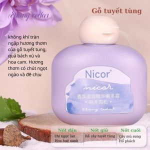 Kem dưỡng thể sữa dưỡng da tay XYZ giúp làm mịn chống nứt nẻ dưỡng da toàn thân hương thảo mộc 50ml.