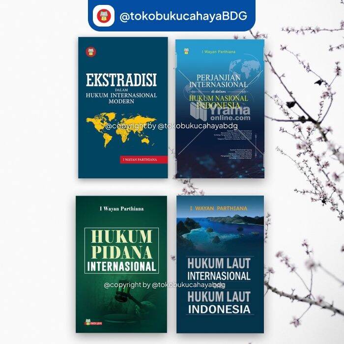 PAKET BUKU HUKUM KONSTITUSIONAL LAW YRAMA WIDYA EKSTRADISI HUKUM ...