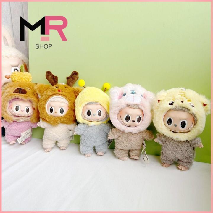 O—S STORE Durable Labubu Doll Head Cover Accessories Multi-color Cotton ...