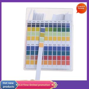 Graceful แถบกระดาษทดสอบค่า pH แบบสากลทดสอบระดับกรดอัลคาไลน์วัดเต็มช่วง0-14