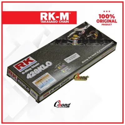 RK TAKASAGO CHAIN 428KLO 122L O-Ring Chain/Rantai Oring Y15ZR Ysuku/RS150/FZ150i/LC135 V1-V8 Rantai Japan