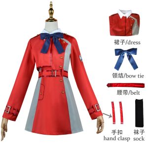 Anime Lycoris Recoil Cosplay Inoue Takina Nishikigi Chisato Cosplay Costumes Dress Suit Halloween Costumes Outfits