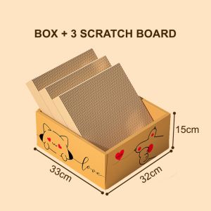 Cat house Scratch Board   Cat  Toys  Scratch Board   House Toy